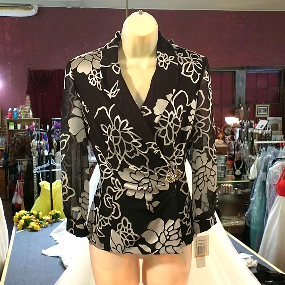 Alex Evenings  Dressy Blouse